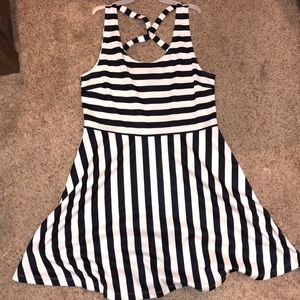Black & White striped H&M Dress